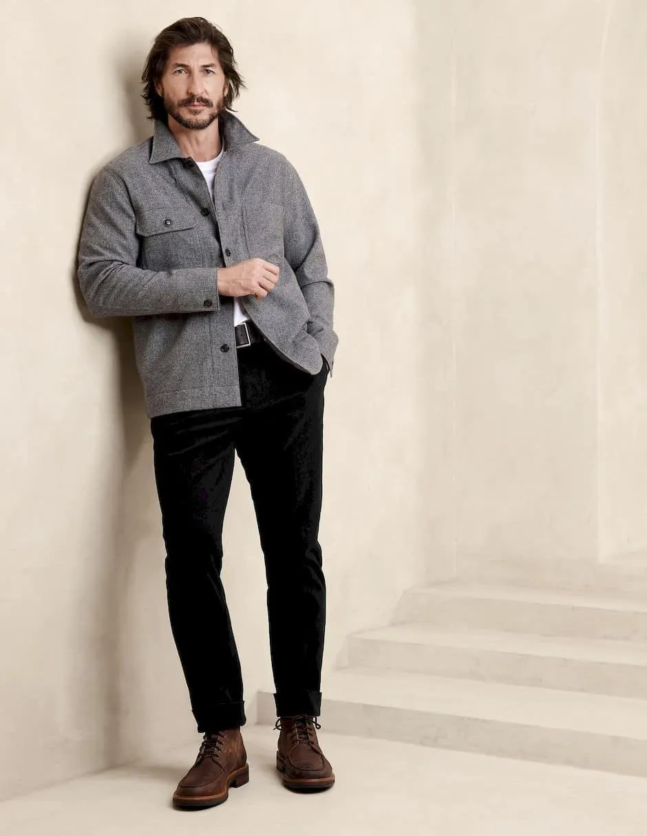 Jeans slim lavado obscuro para hombre