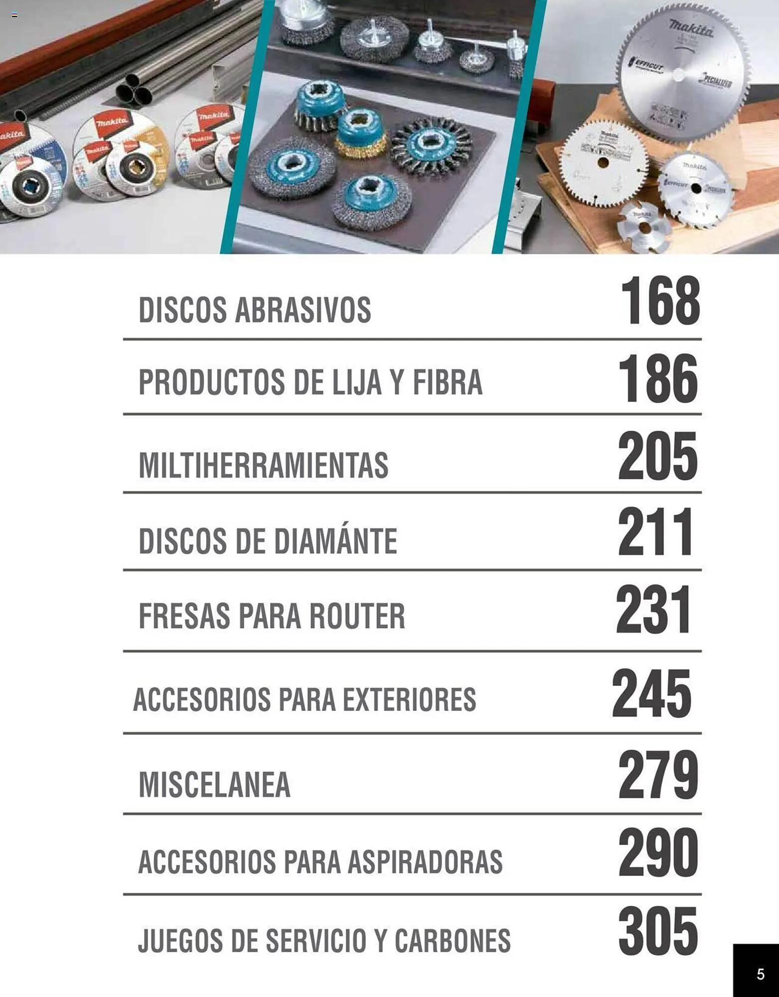 Catálogo de Catálogo Makita 8 de julio al 31 de diciembre 2025 - Pagina 5