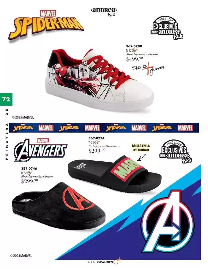 Catálogo de ANDREA | INFANTIL 26 de enero al 24 de mayo 2025 - Pagina 72