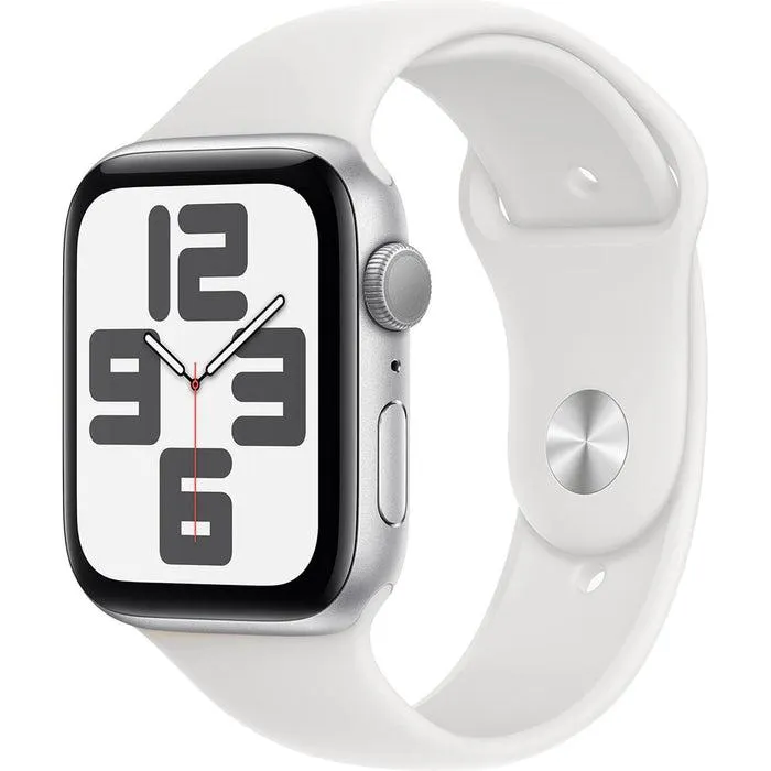 Reloj APPLE Watch SE 2da Gen GPS + Celular 44mm Aluminio Silver S/M Deportivo White
