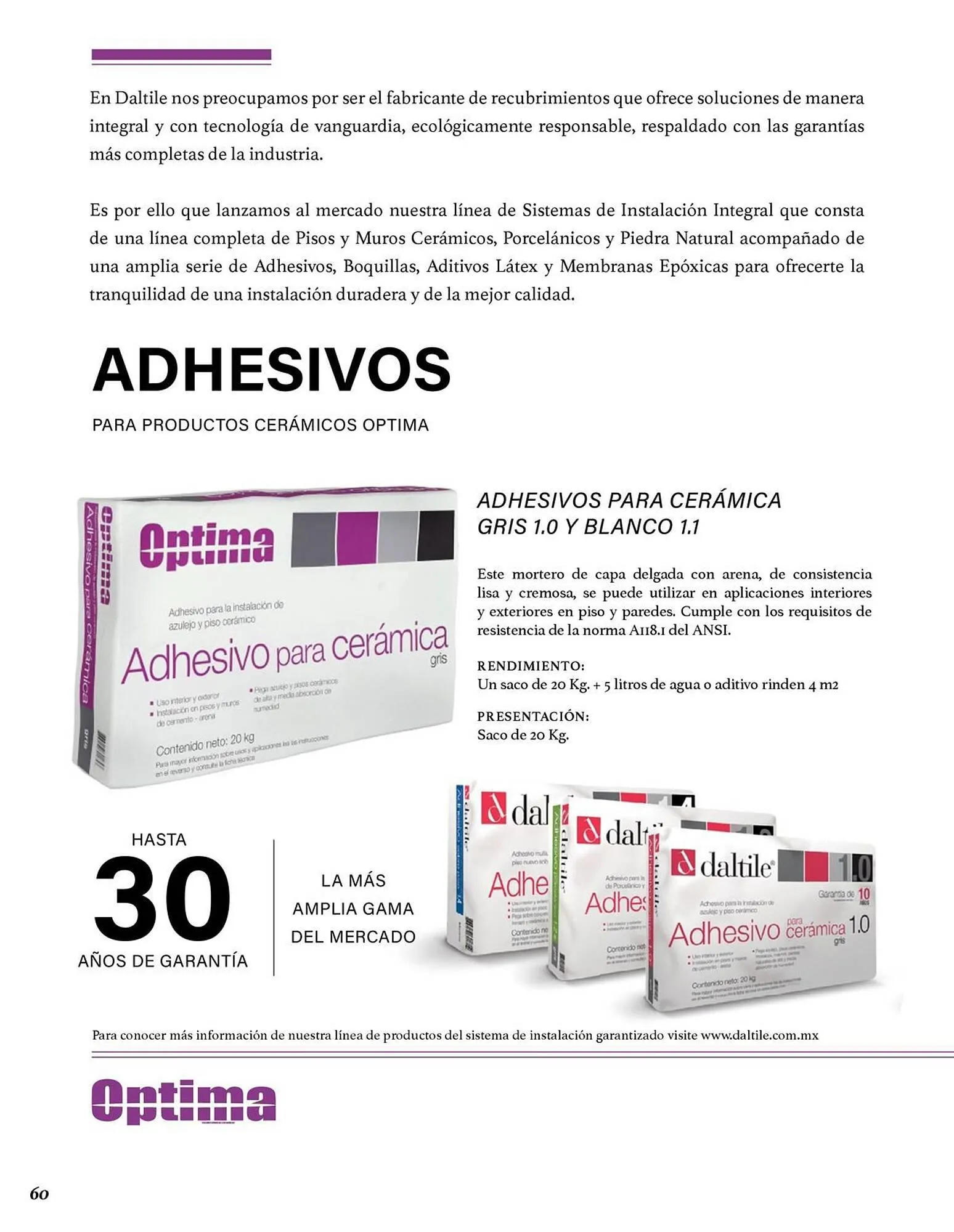 Catálogo de Catálogo Daltile 1 de enero al 31 de diciembre 2024 - Pagina 60