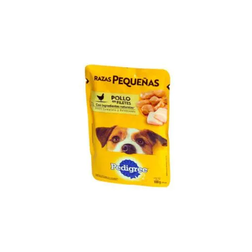 Pouch de pollo para perros de razas pequeñas Pedigree
