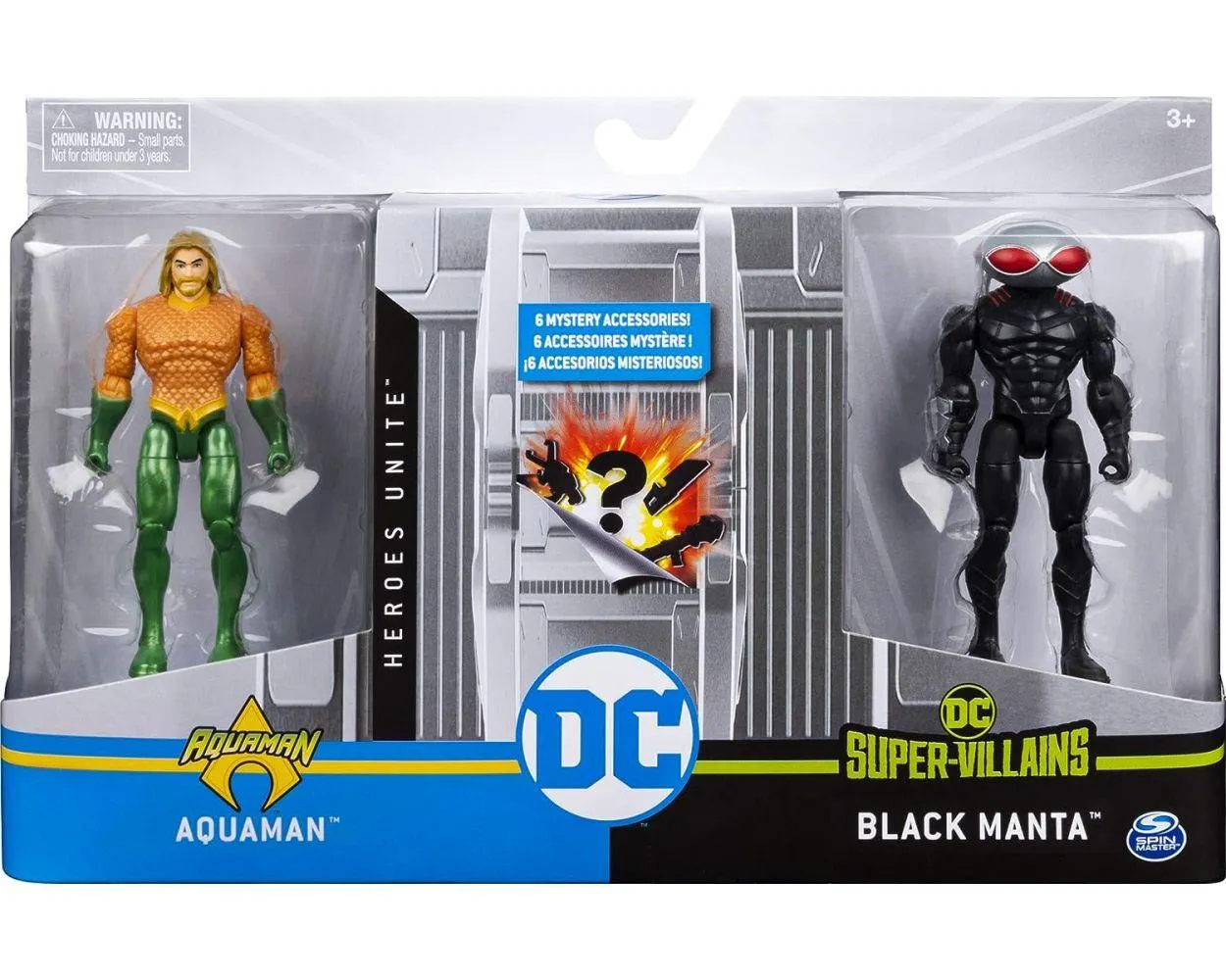 DC SET DE BATALLA FIGURA DE 4 PULG