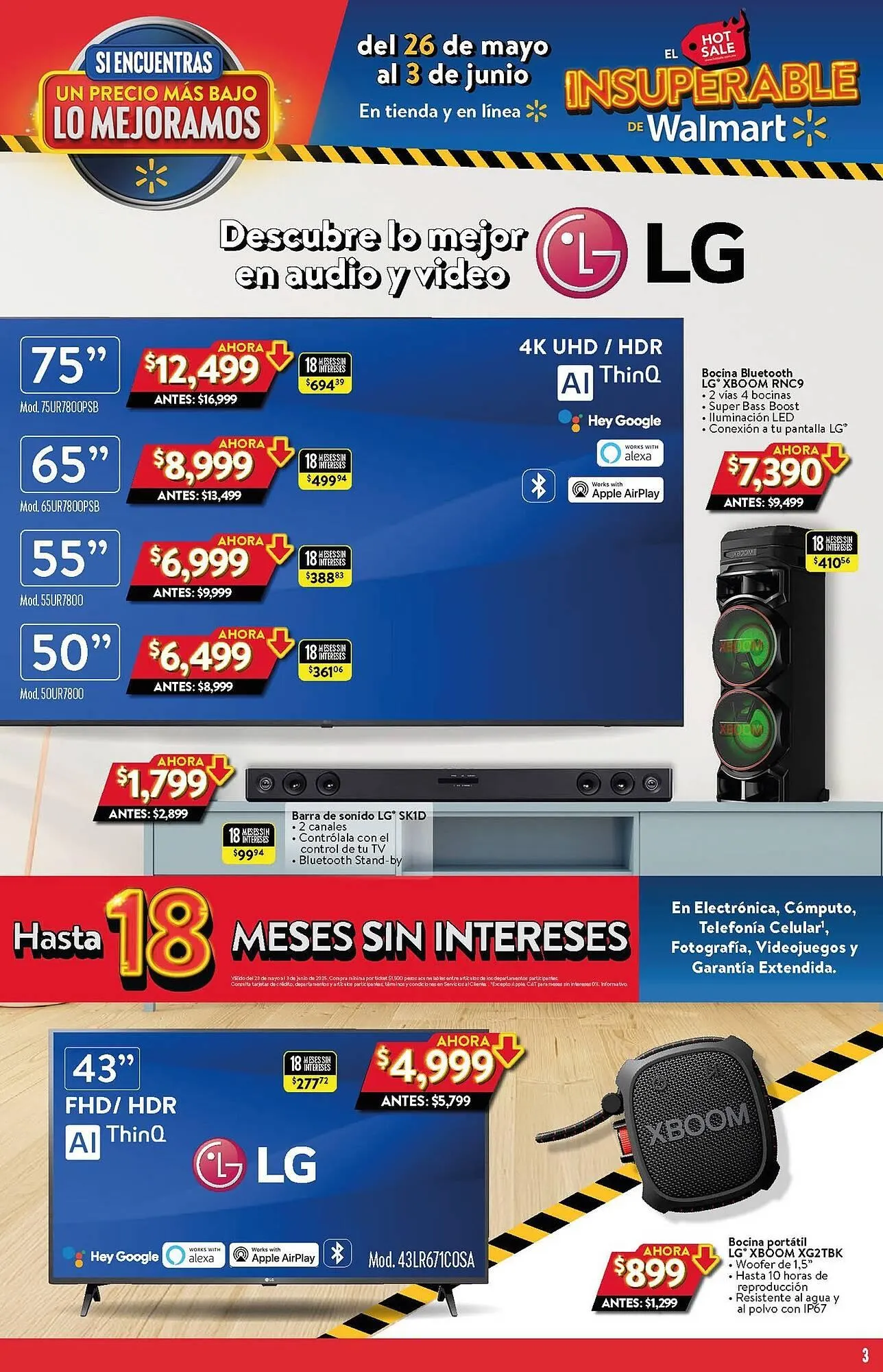 Catálogo de Catálogo Walmart 26 de mayo al 3 de junio 2025 - Pagina 3
