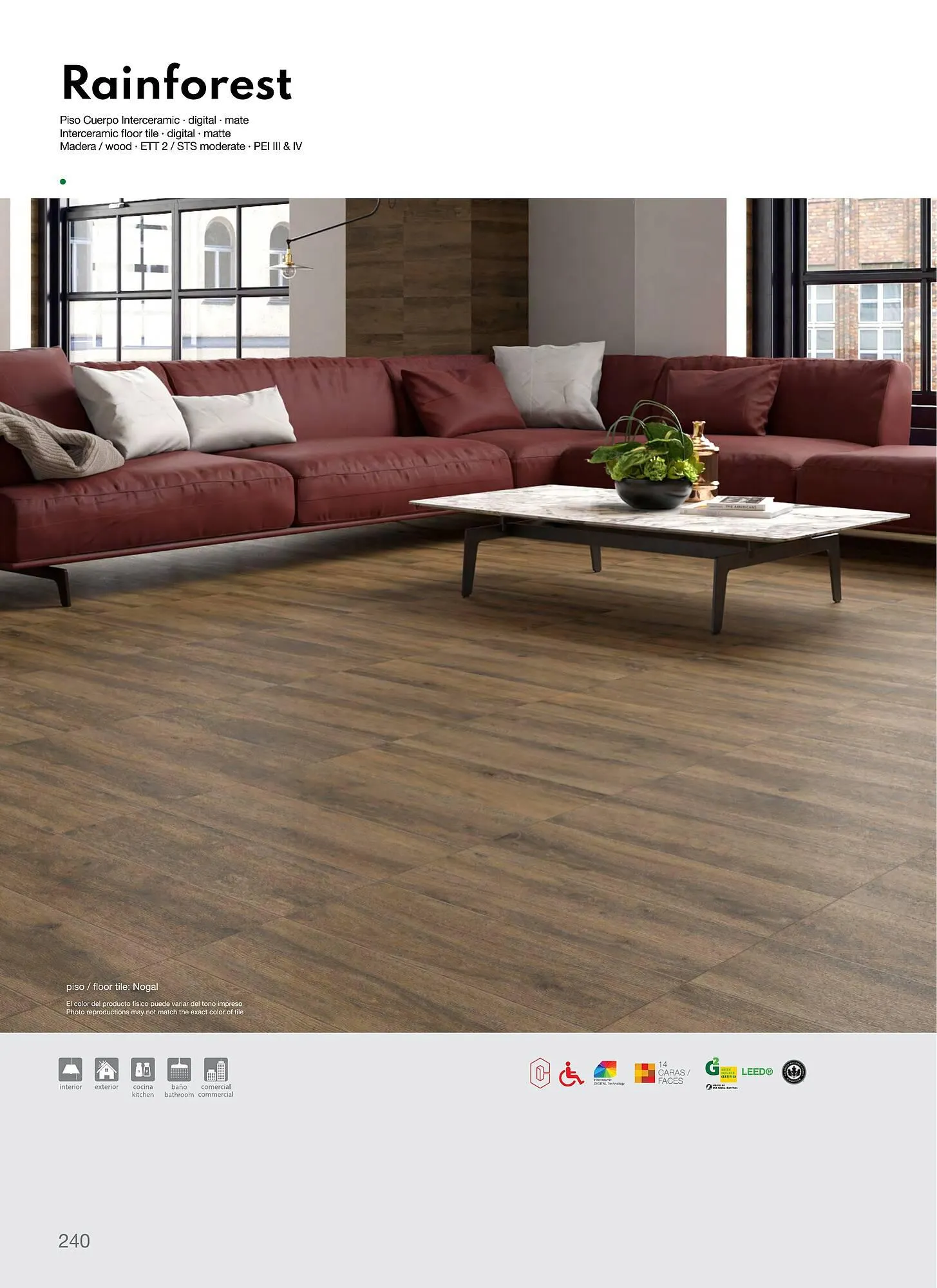 Catálogo de Catálogo Interceramic 12 de marzo al 31 de diciembre 2024 - Pagina 240