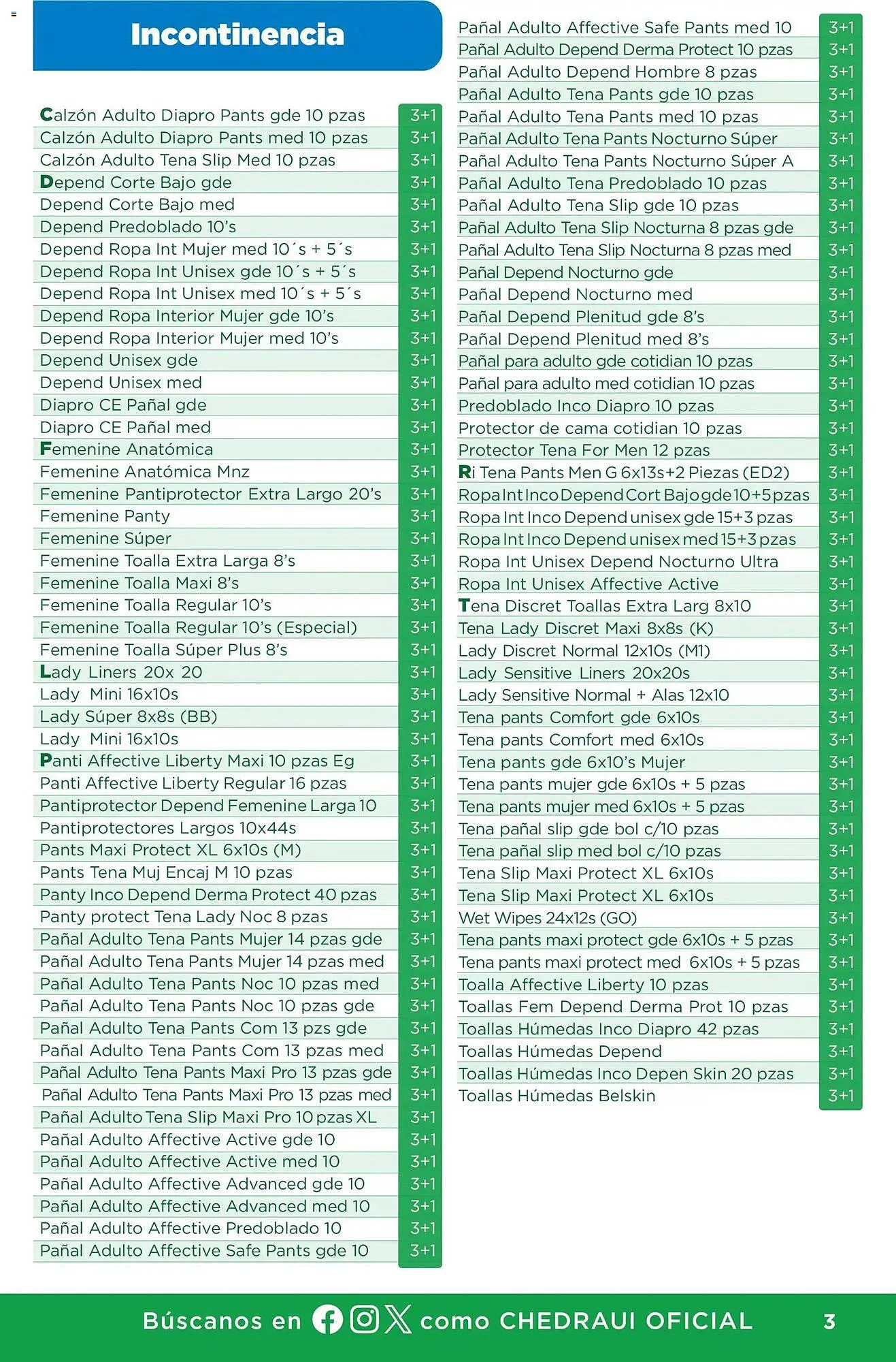 Catálogo de Folleto Chedraui 12 de febrero al 1 de abril 2026 - Pagina 3