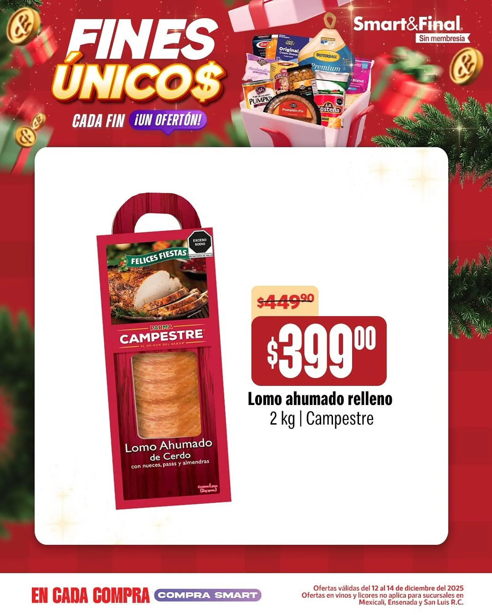 Catálogo de Catálogo Smart & Final 13 de diciembre al 14 de diciembre 2025 - Pagina 1