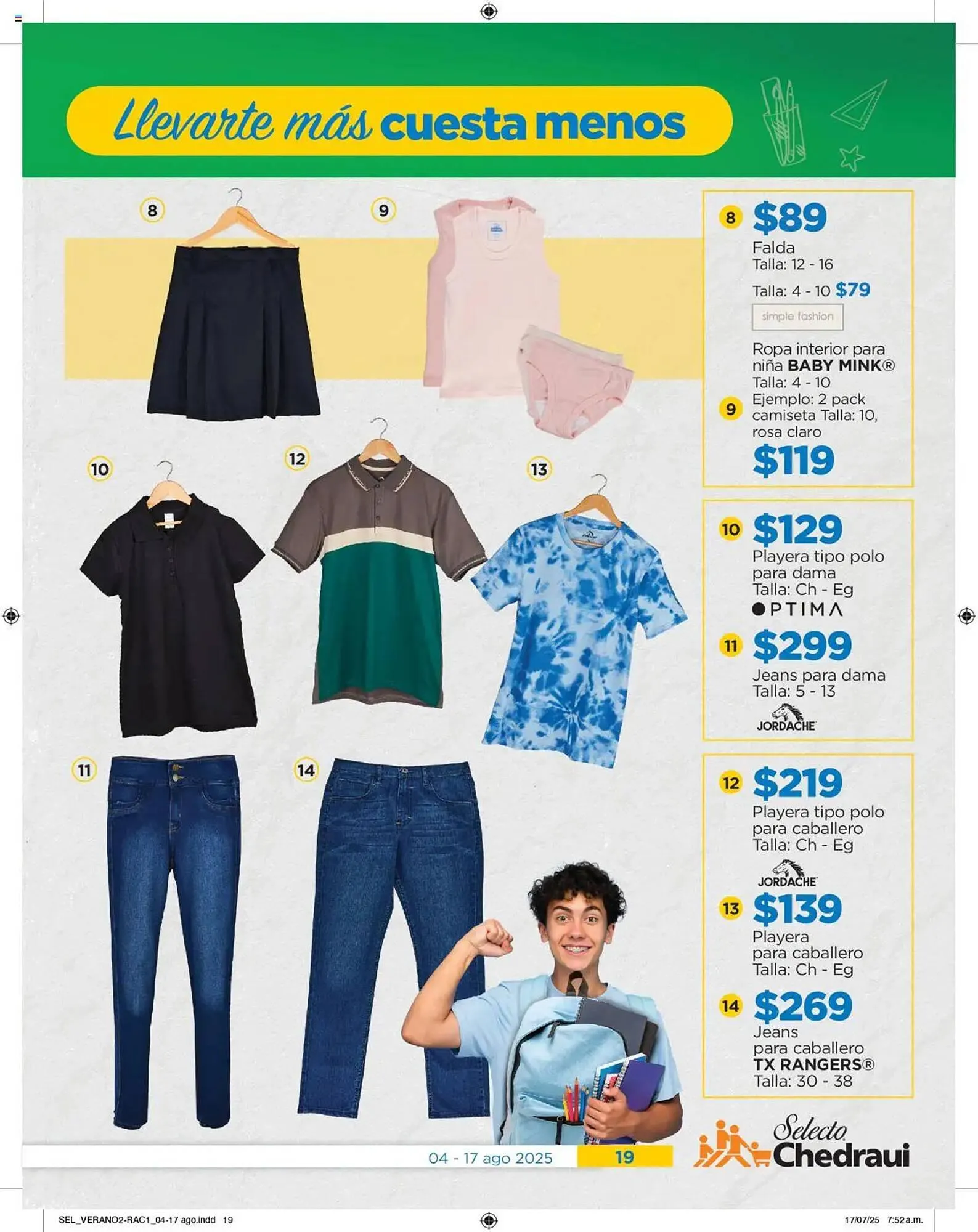 Catálogo de Catálogo Chedraui 4 de agosto al 18 de agosto 2025 - Pagina 19