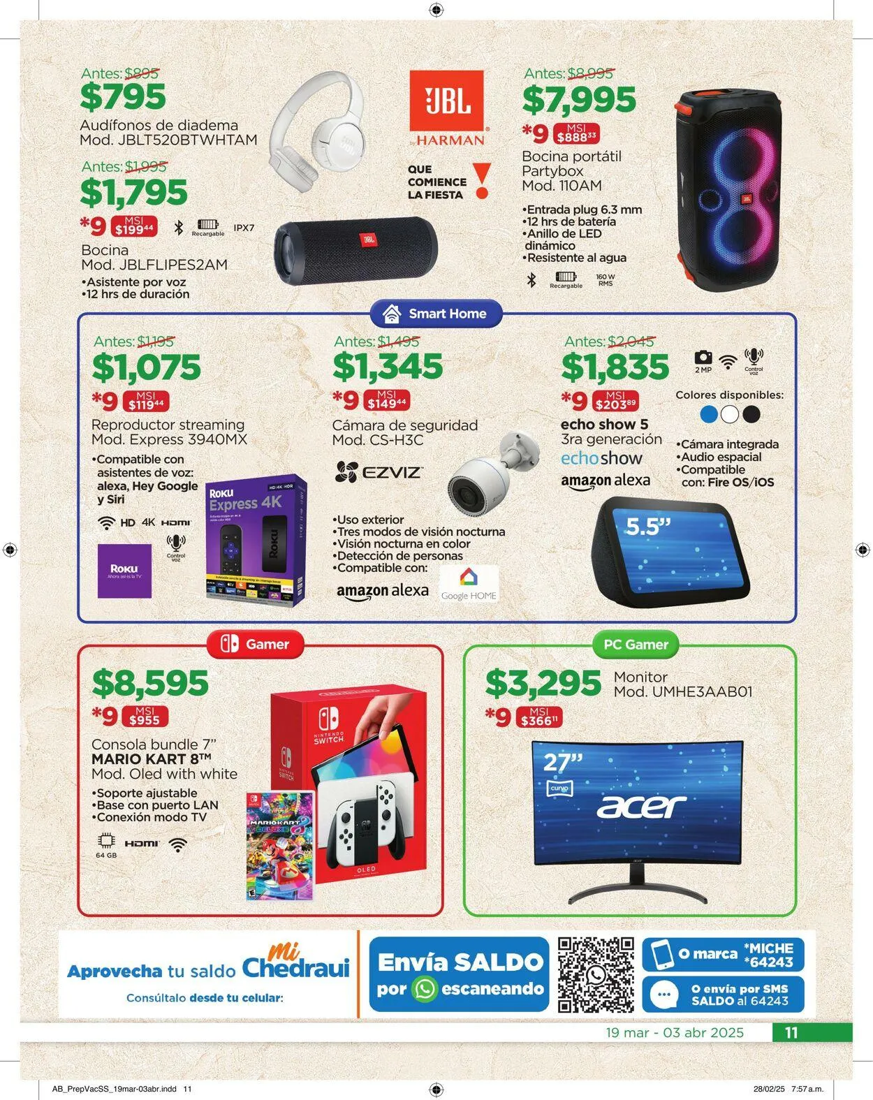 Catálogo de Chedraui Oferta actual 30 de julio al 13 de agosto 2025 - Pagina 11