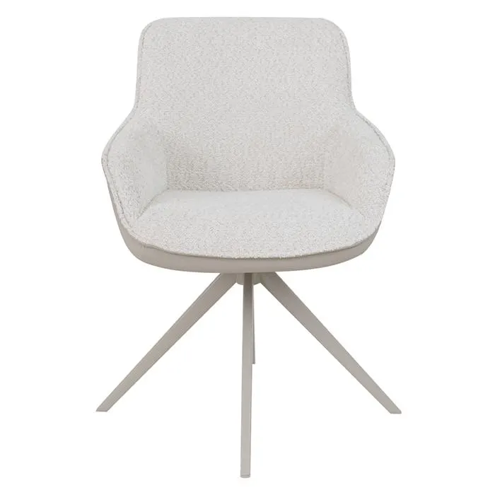 Silla Tela Beige/taupe Rici