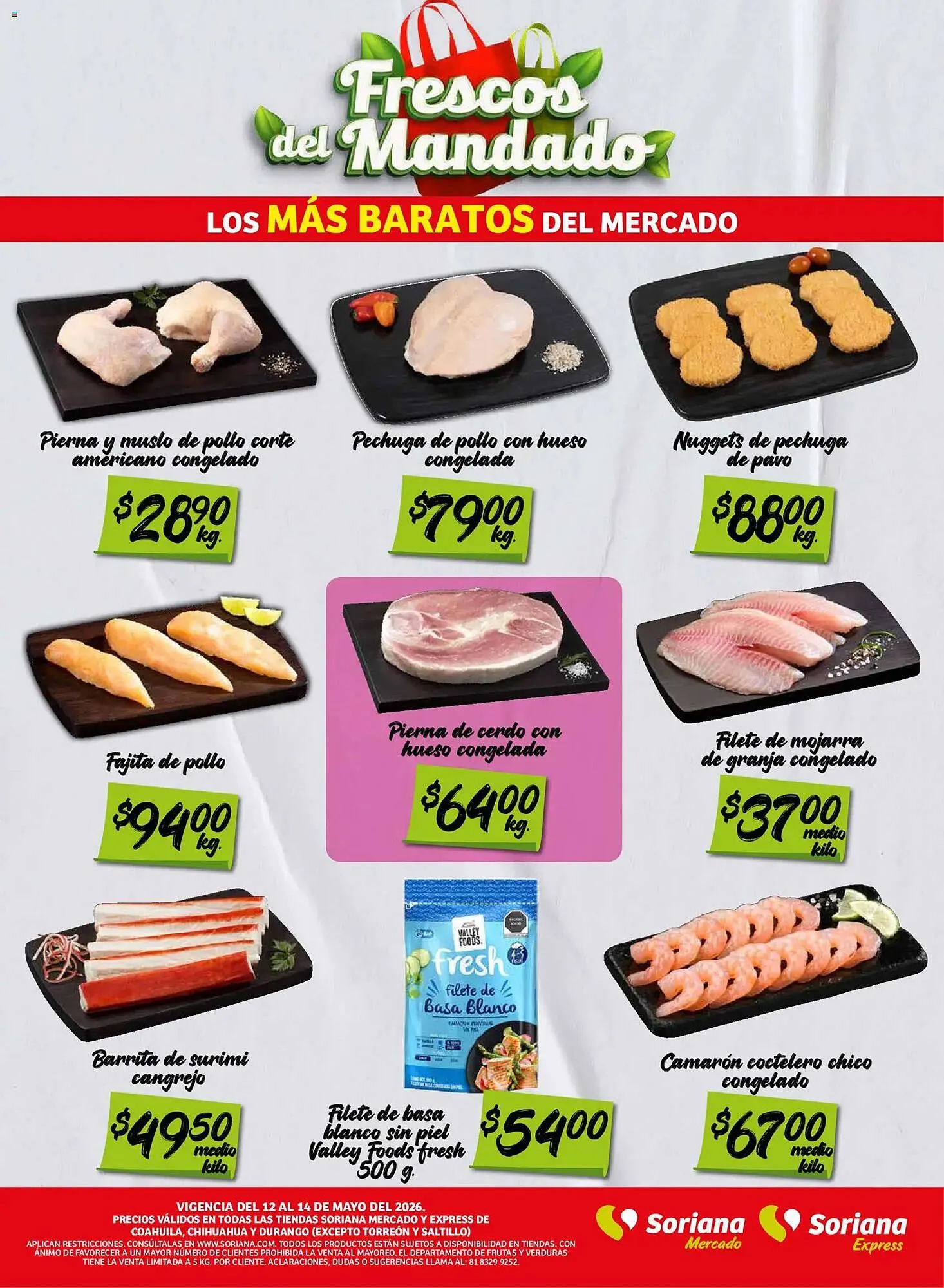 Catálogo de Folleto Soriana Mercado 12 de mayo al 15 de mayo 2026 - Pagina 2