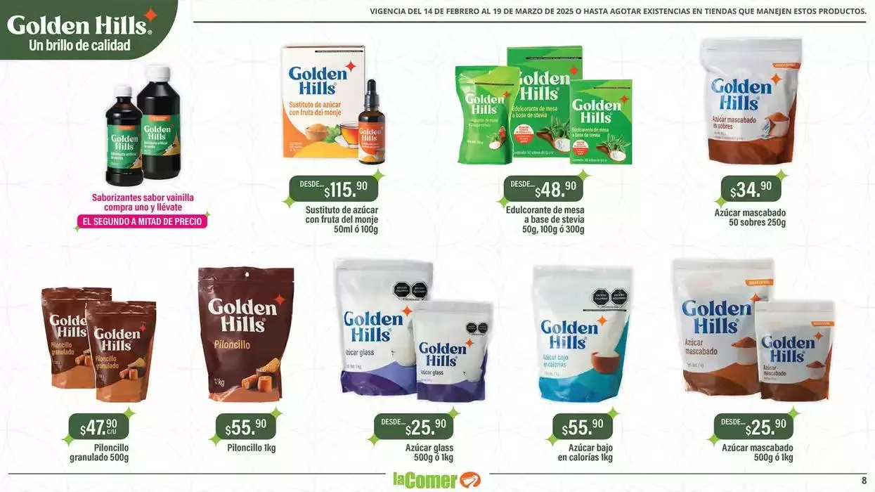 Catálogo de Golden Hills 14 de febrero al 19 de marzo 2025 - Pagina 8
