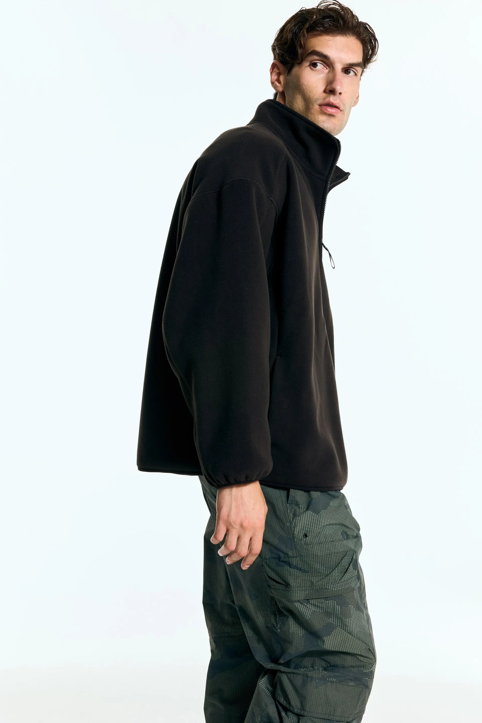 Sudadera deportiva en tejido polar