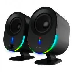 Acteck Bocinas Dynamic Exact BS630, Alámbrico/Inalámbrico, Bluetooth, 2.0 Canales, 20W RMS, USB, Negro