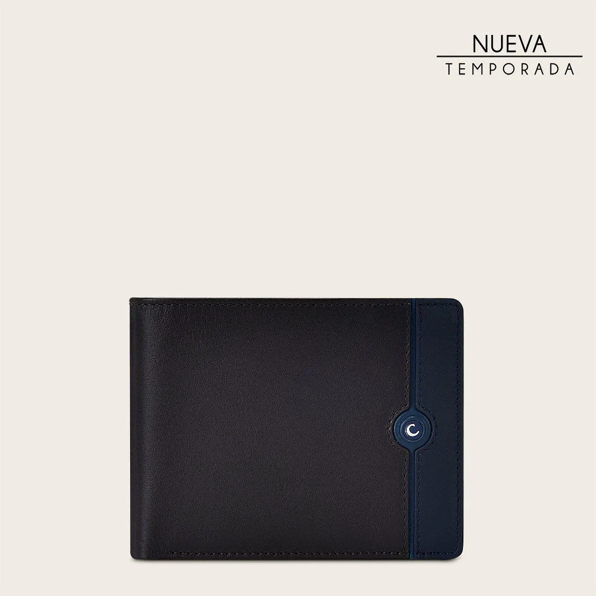 Billetera para caballero en piel genuina