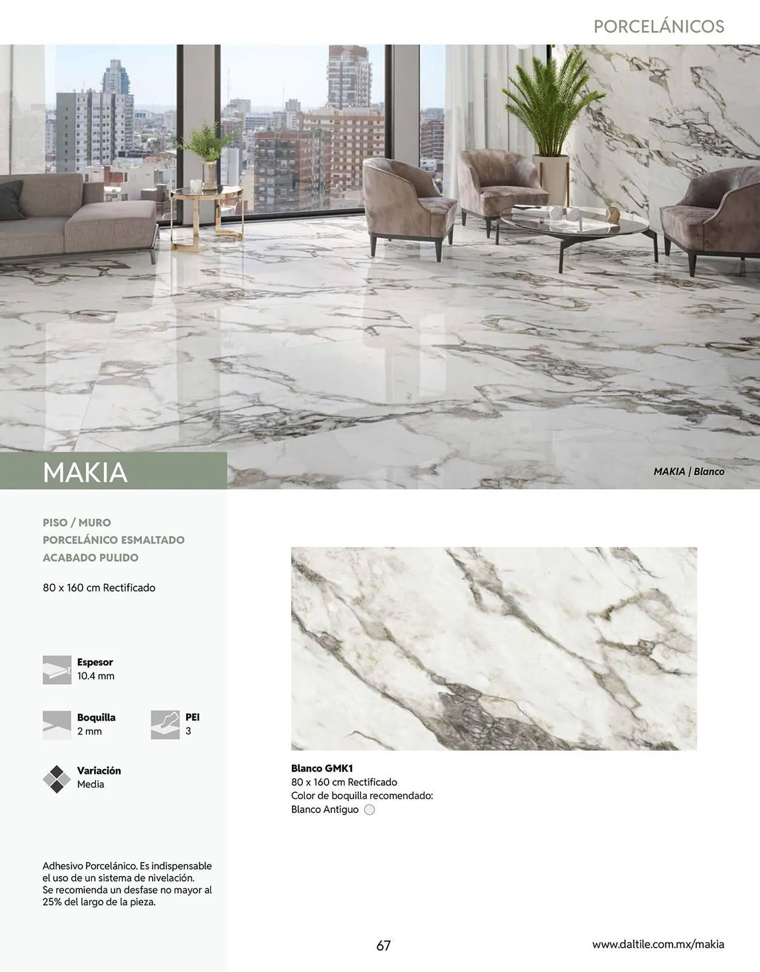 Catálogo de Catálogo Daltile 13 de enero al 31 de diciembre 2026 - Pagina 67