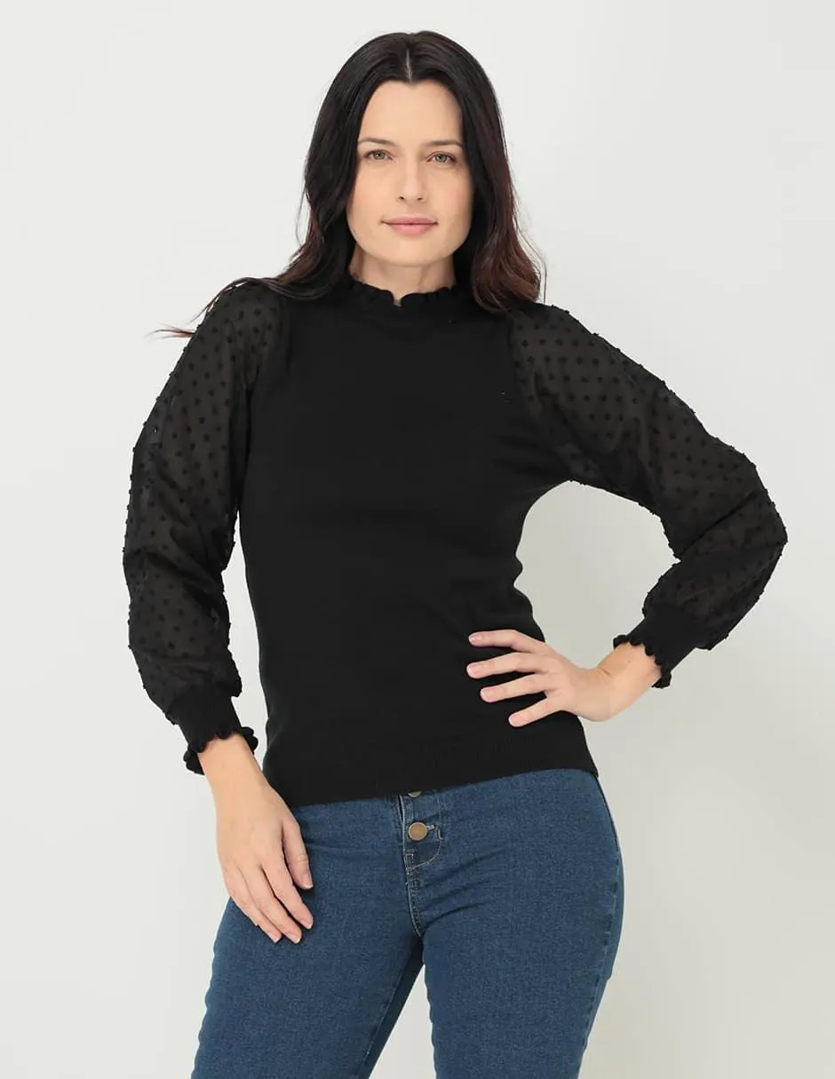 Suéter Weekend cuello alto para mujer