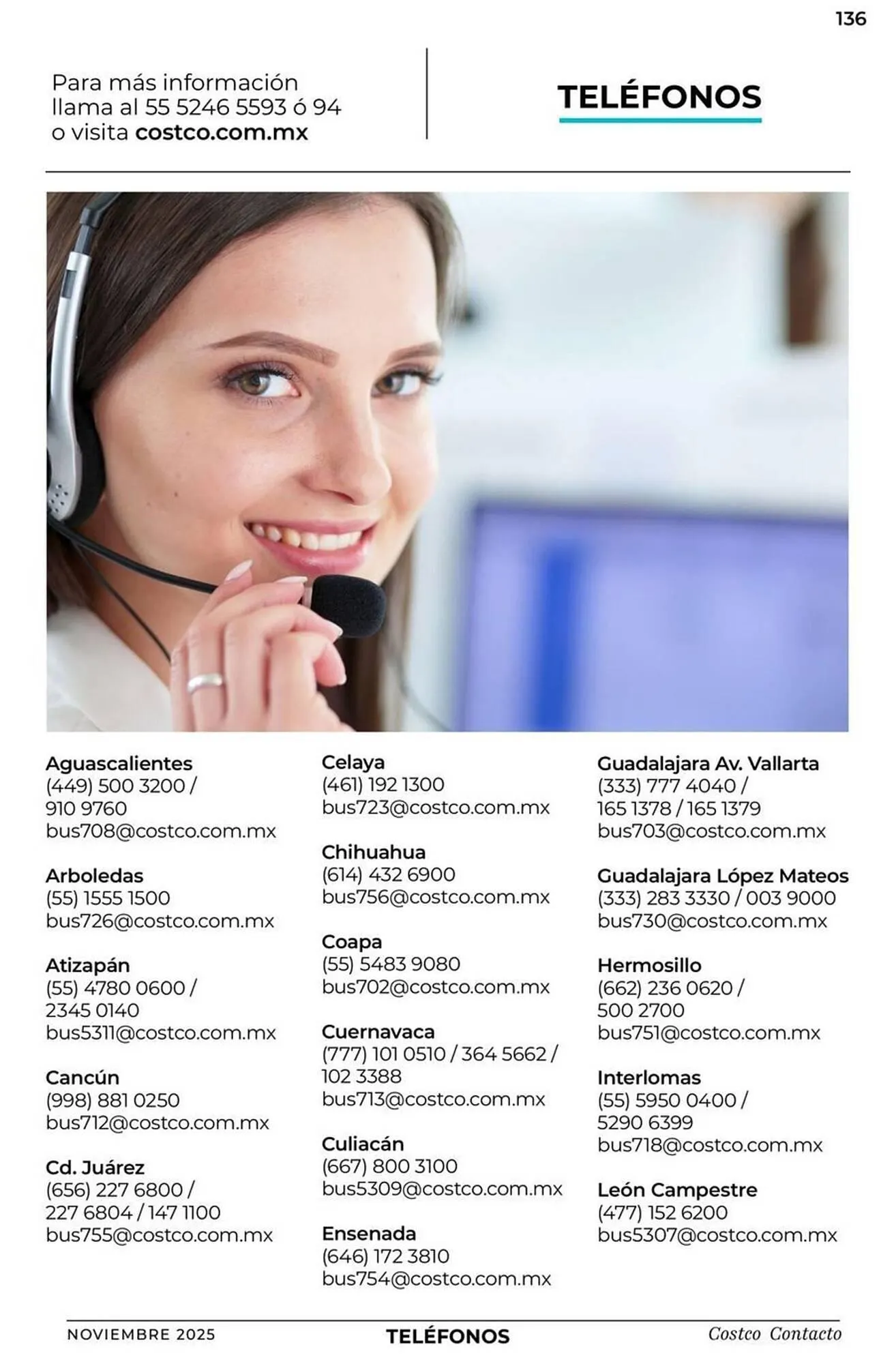 Catálogo de Catálogo Costco 1 de noviembre al 30 de noviembre 2025 - Pagina 136