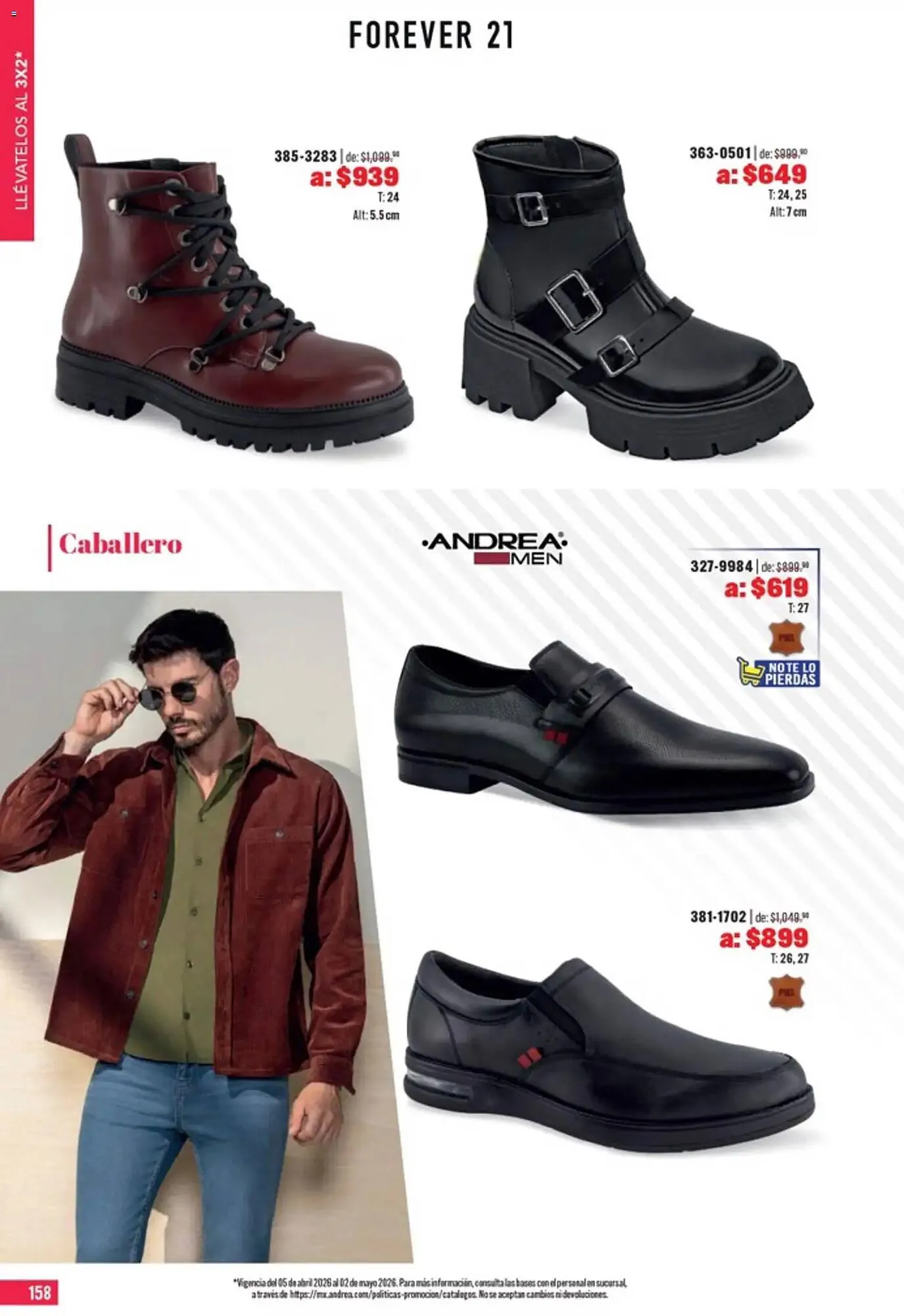Catálogo de Catálogo Andrea 5 de abril al 2 de mayo 2026 - Pagina 158