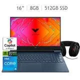 HP Victus Gaming 16-d0537la Laptop 16" Full HD Intel Core i5 8GB 512GB SSD + Headset HyperX