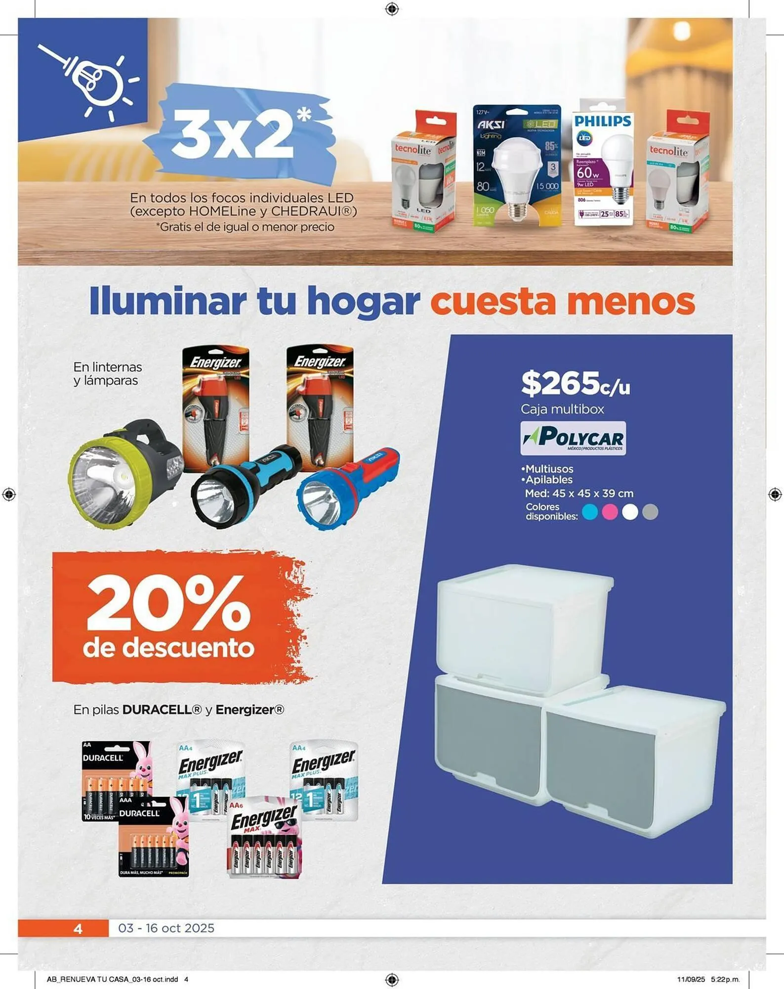 Catálogo de Folleto Chedraui 6 de octubre al 16 de octubre 2025 - Pagina 4