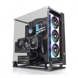 Gabinete Thermaltake Core P3 TG Pro, Midi-Tower, ATX/EATX/Micro-ATX/Mini-ITX, USB 3.0, sin Fuente, sin Ventiladores Instalados, Negro