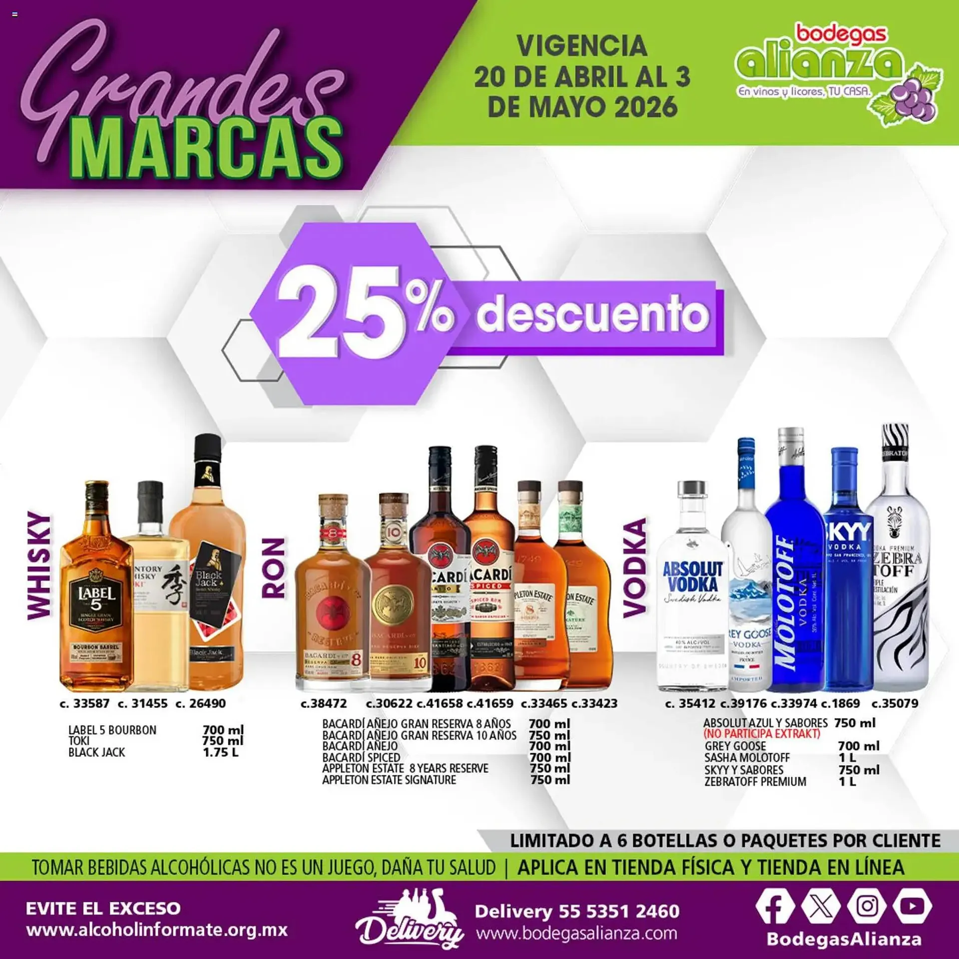 Catálogo de Folleto Bodegas Alianza 20 de abril al 3 de mayo 2026 - Pagina 5