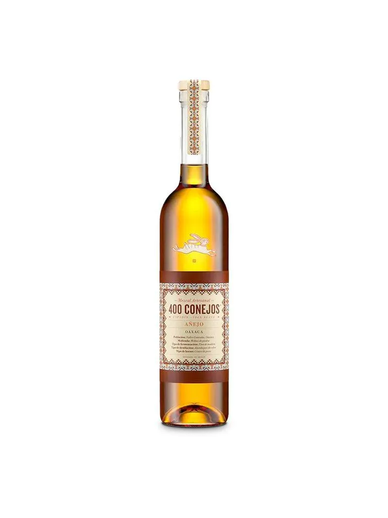 Mezcal 400 Conejos Añejo 750 ml
