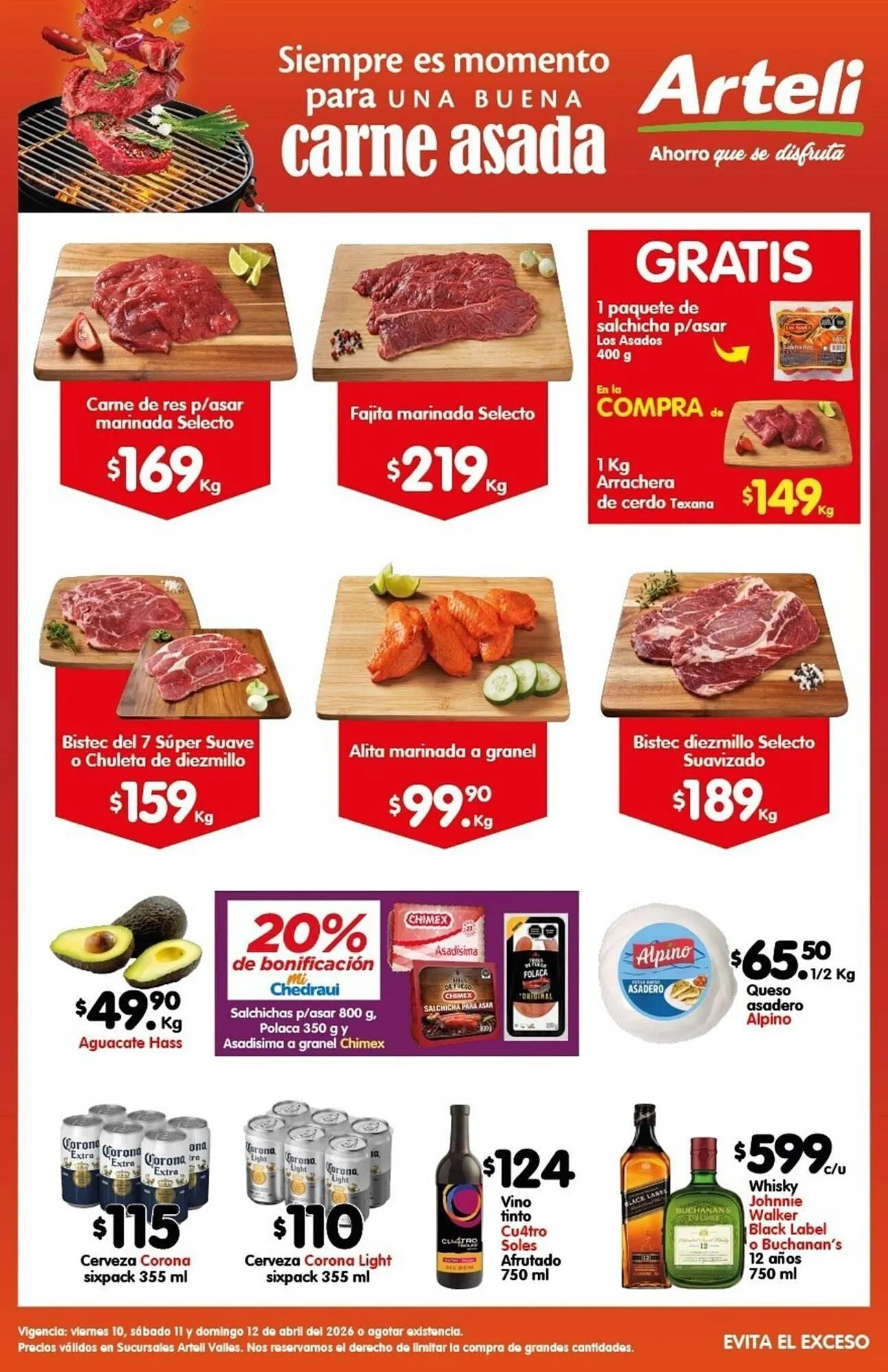 Catálogo de Folleto Arteli 10 de abril al 12 de abril 2026 - Pagina 1