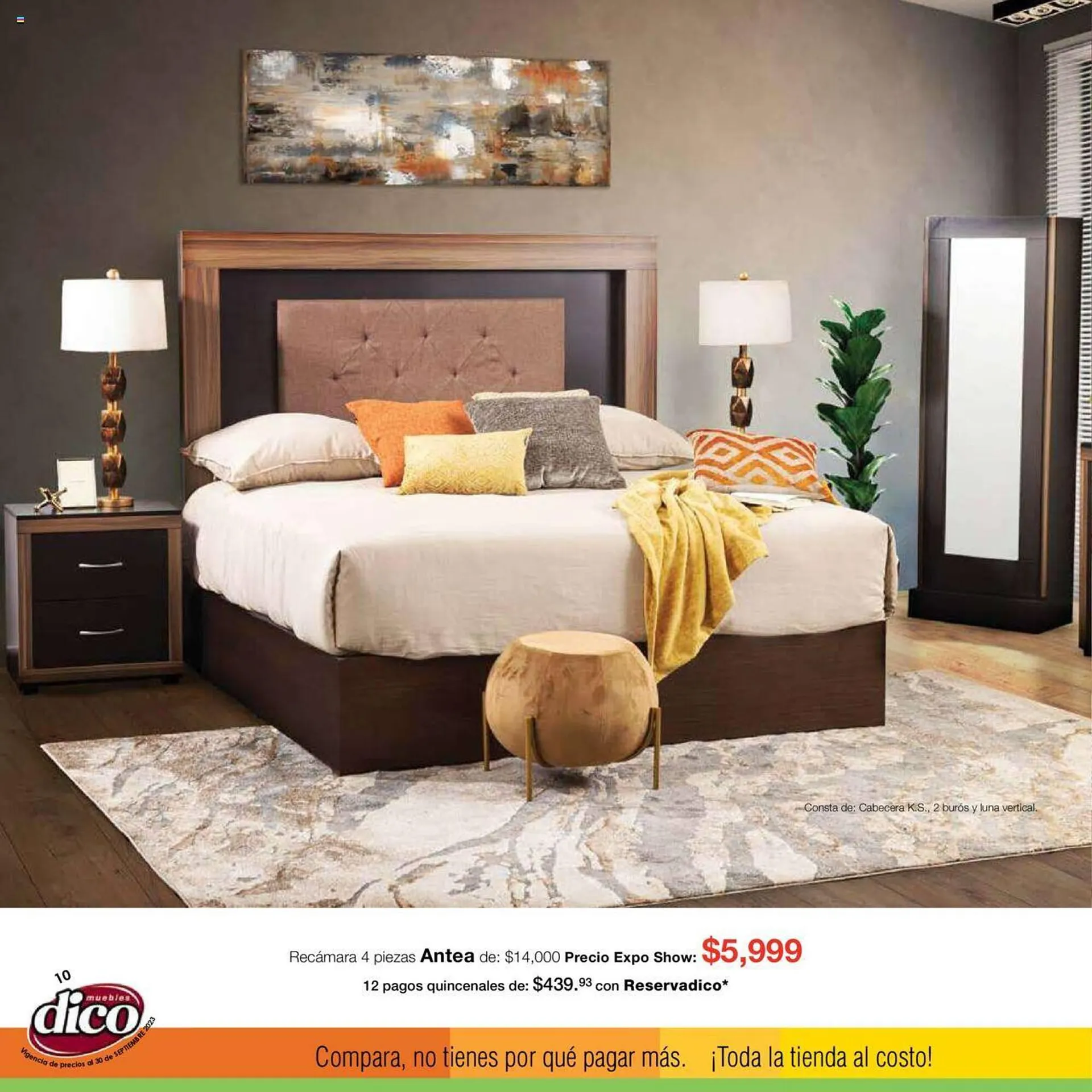 Catálogo de Catálogo Muebles Dico 7 de septiembre al 30 de septiembre 2023 - Pagina 10
