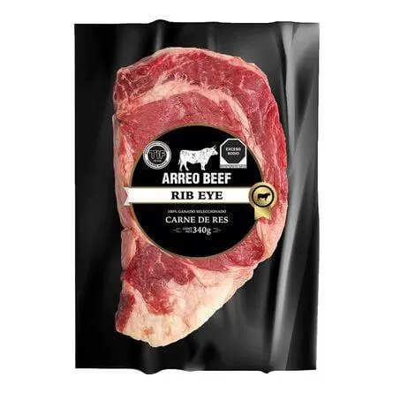 Rib Eye de Res Arreo Beef 340 g