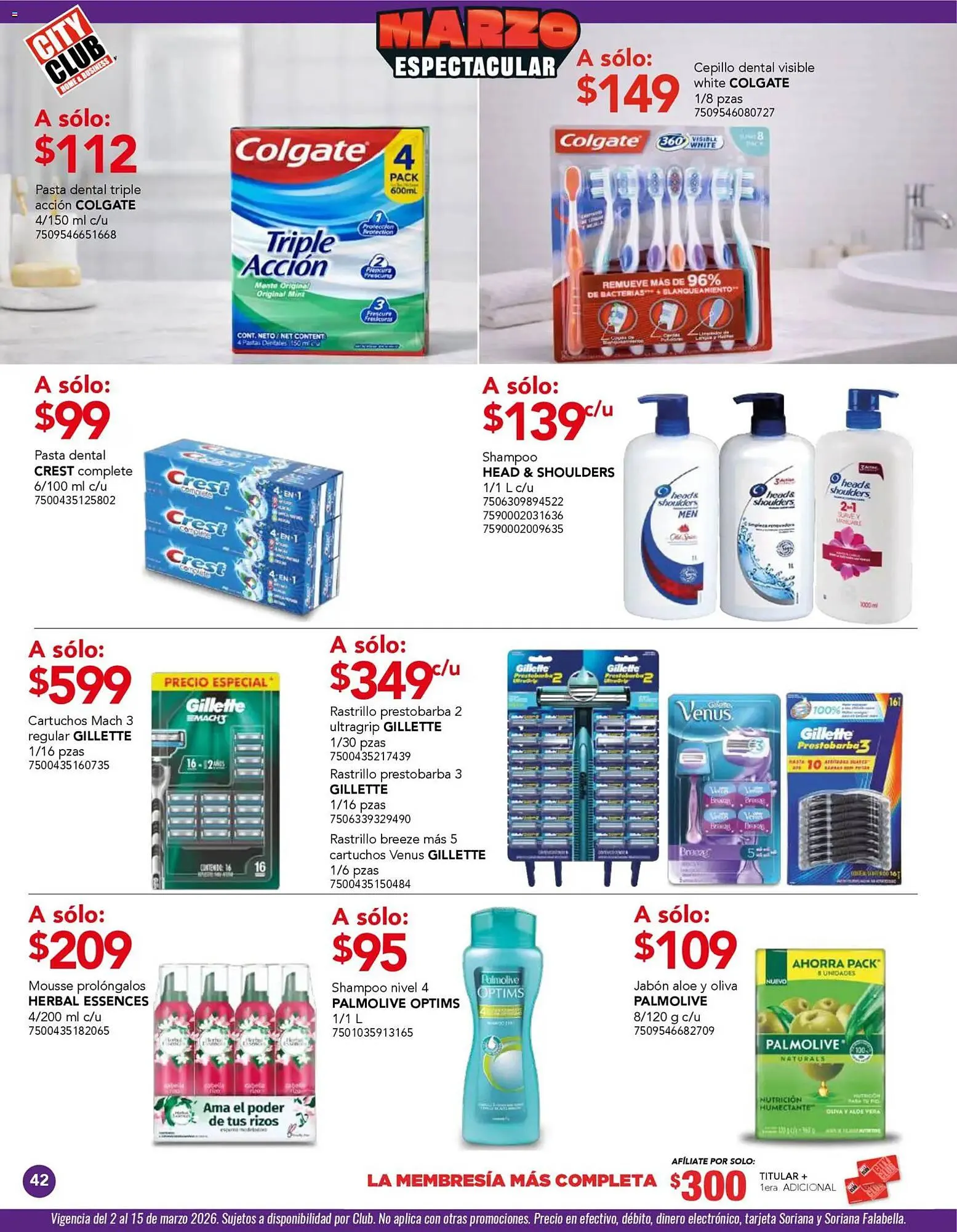 Catálogo de Catálogo City Club 2 de marzo al 31 de marzo 2026 - Pagina 42