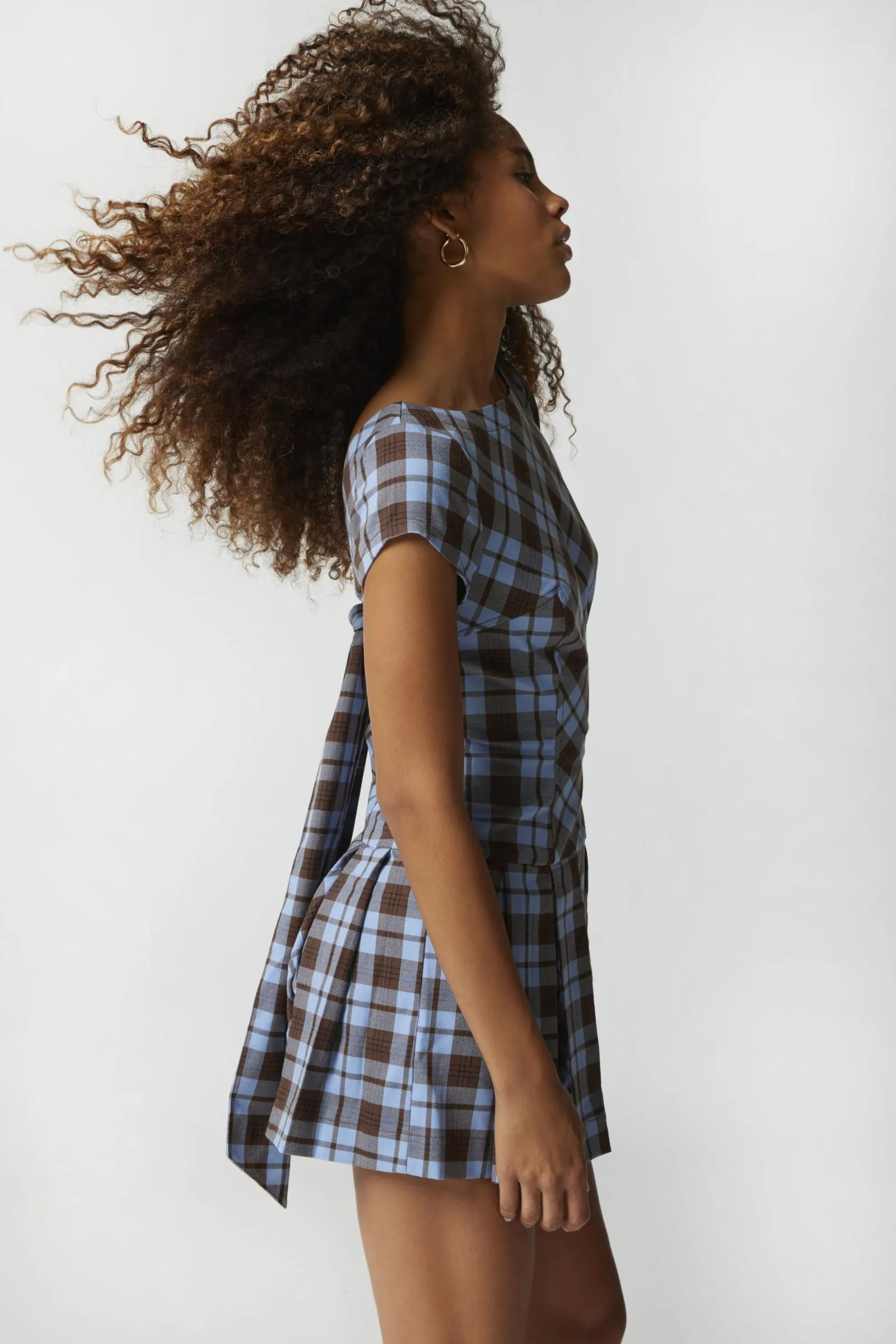 Kimchi Blue Bryan Tie-Back Mini Dress