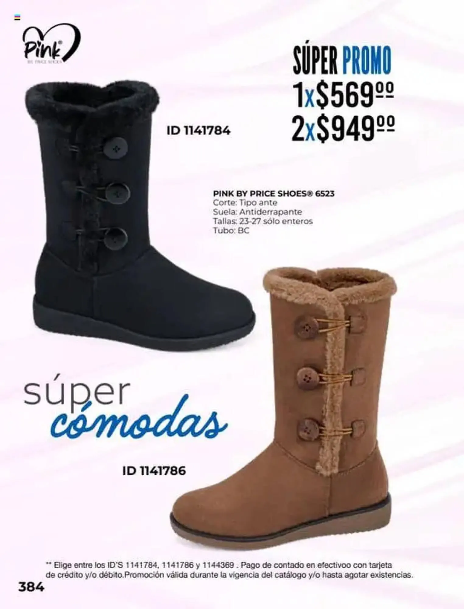 Catálogo de Catálogo Price Shoes 16 de julio al 1 de enero 2027 - Pagina 384