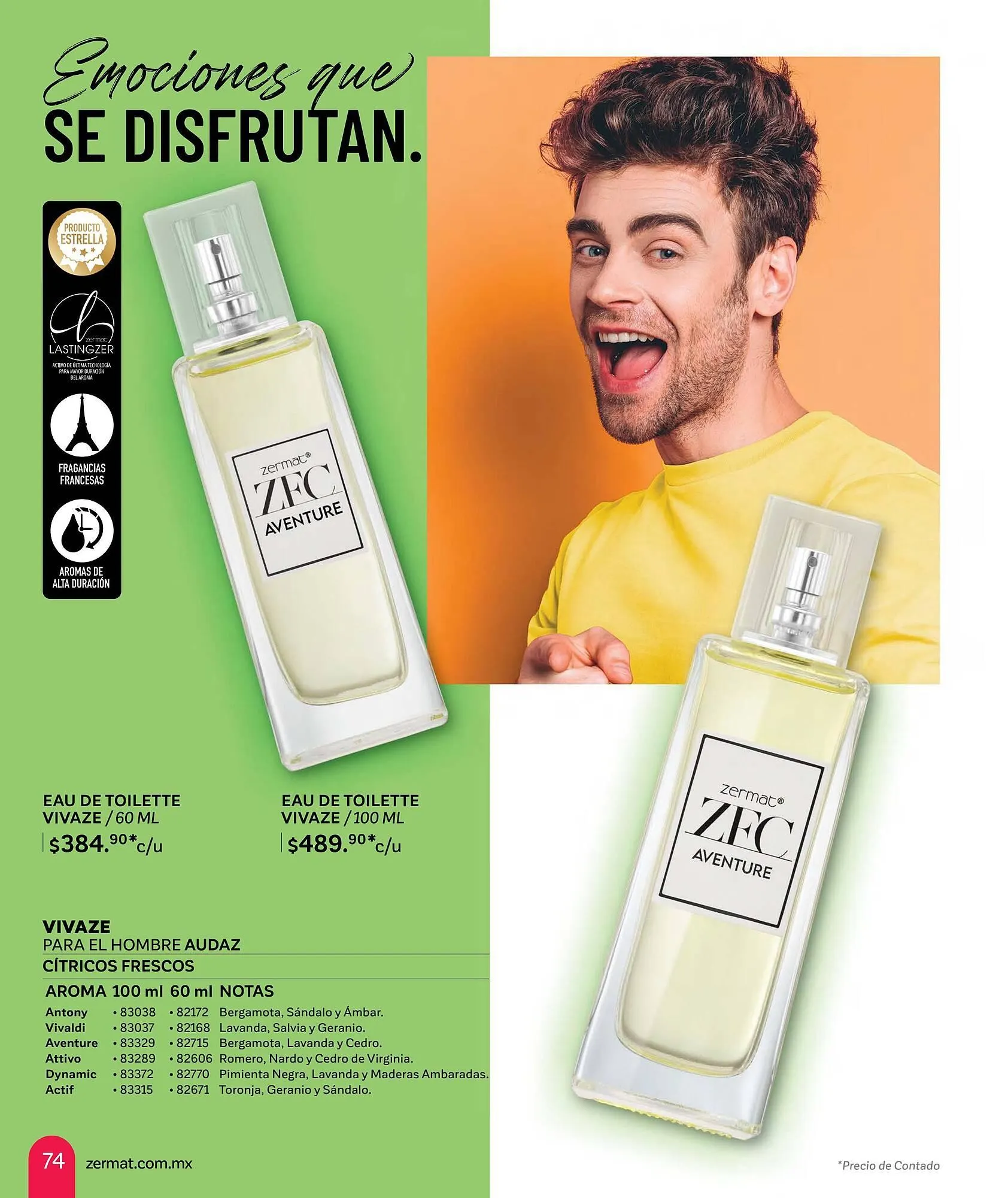 Catálogo de Catálogo Zermat 1 de abril al 30 de abril 2026 - Pagina 74