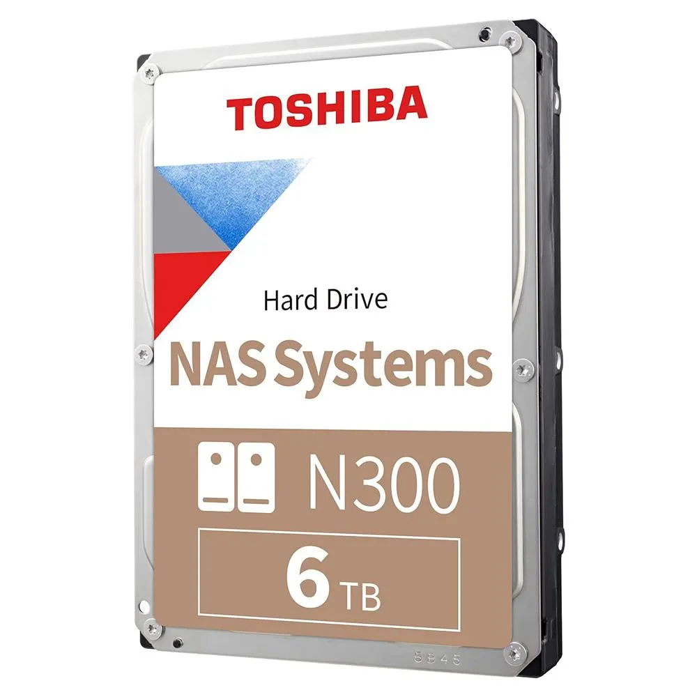 Disco Duro Para Nas Toshiba N300 6Tb 3.5" 7200Rpm 256Mbs Hdwg760Xzsta