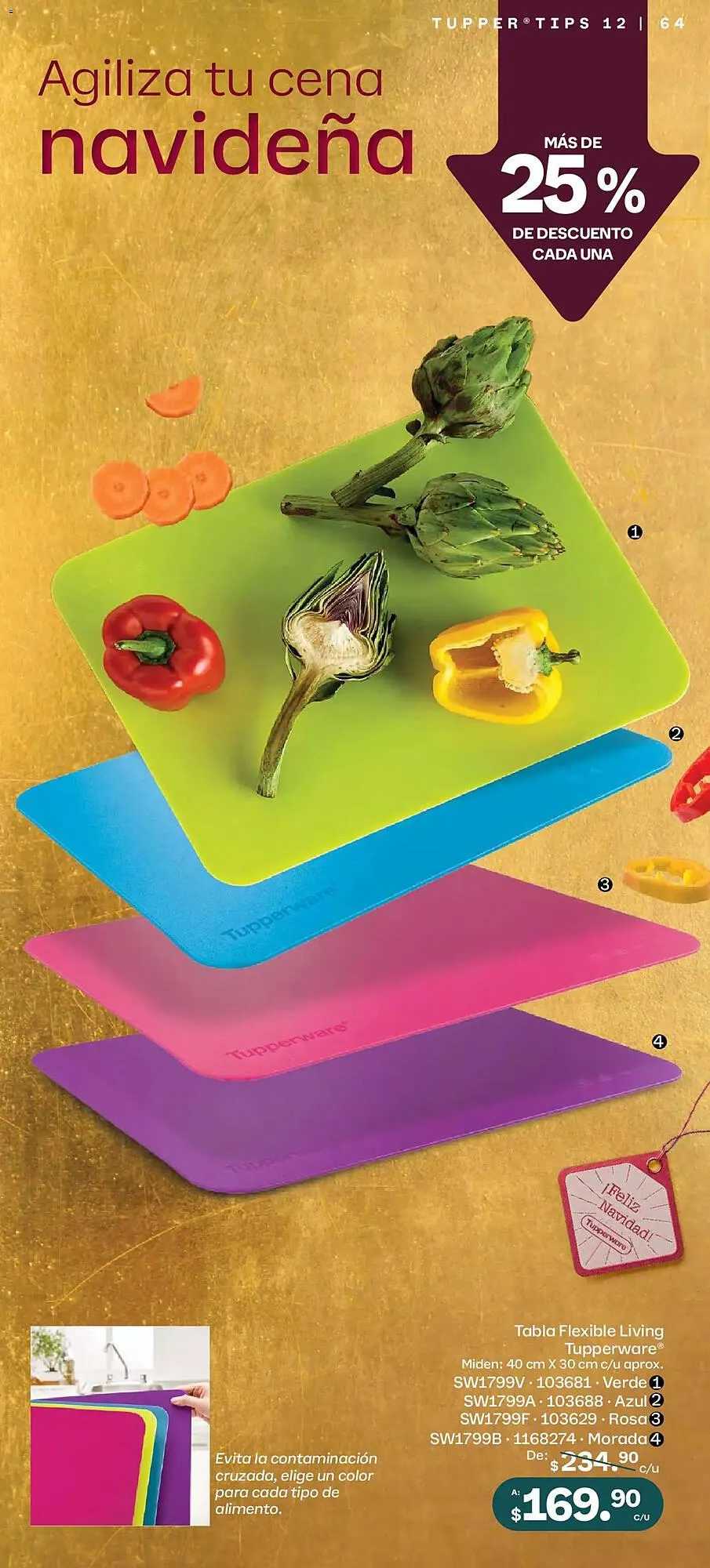 Catálogo de Catálogo Tupperware 3 de noviembre al 1 de diciembre 2025 - Pagina 64
