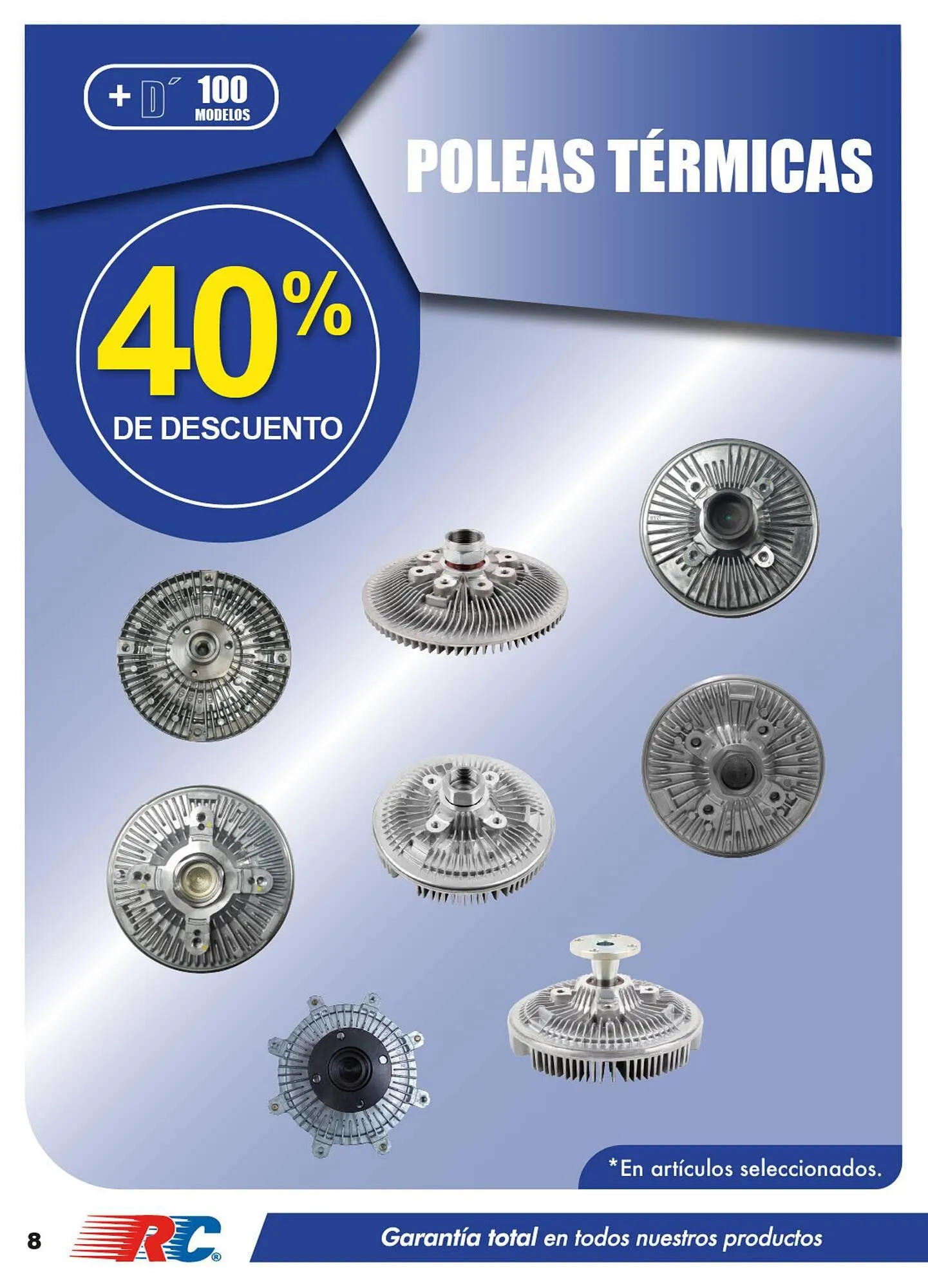 Catálogo de Catálogo Refaccionaria California 1 de julio al 31 de julio 2025 - Pagina 8