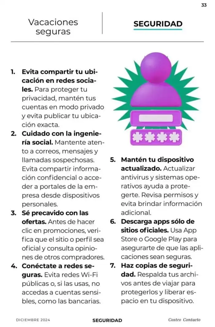 Catálogo de Costco Contacto 10 de diciembre al 31 de diciembre 2024 - Pagina 73