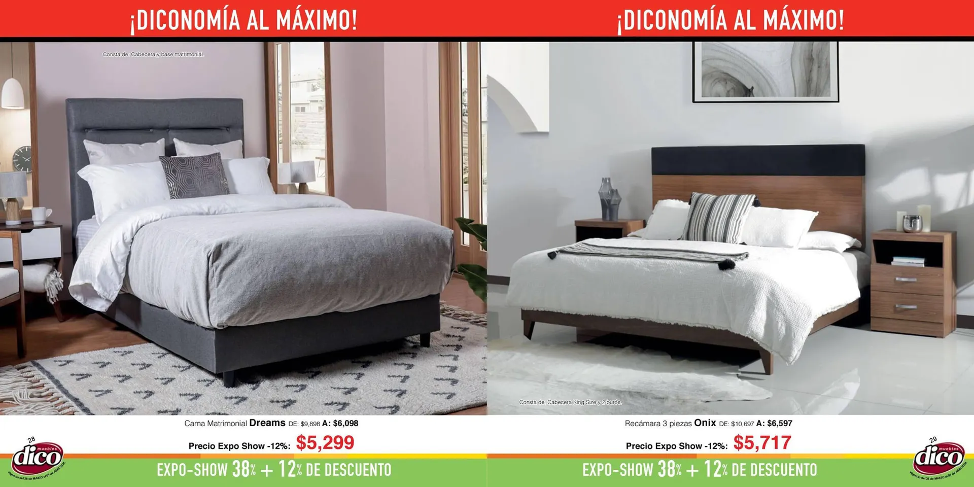 Catálogo de Catálogo Muebles Dico 29 de marzo al 9 de abril 2024 - Pagina 15