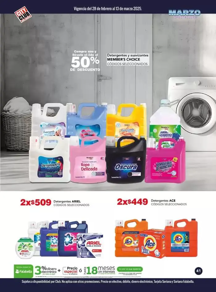 Catálogo de Marzo Espectacular 28 de febrero al 31 de marzo 2025 - Pagina 41