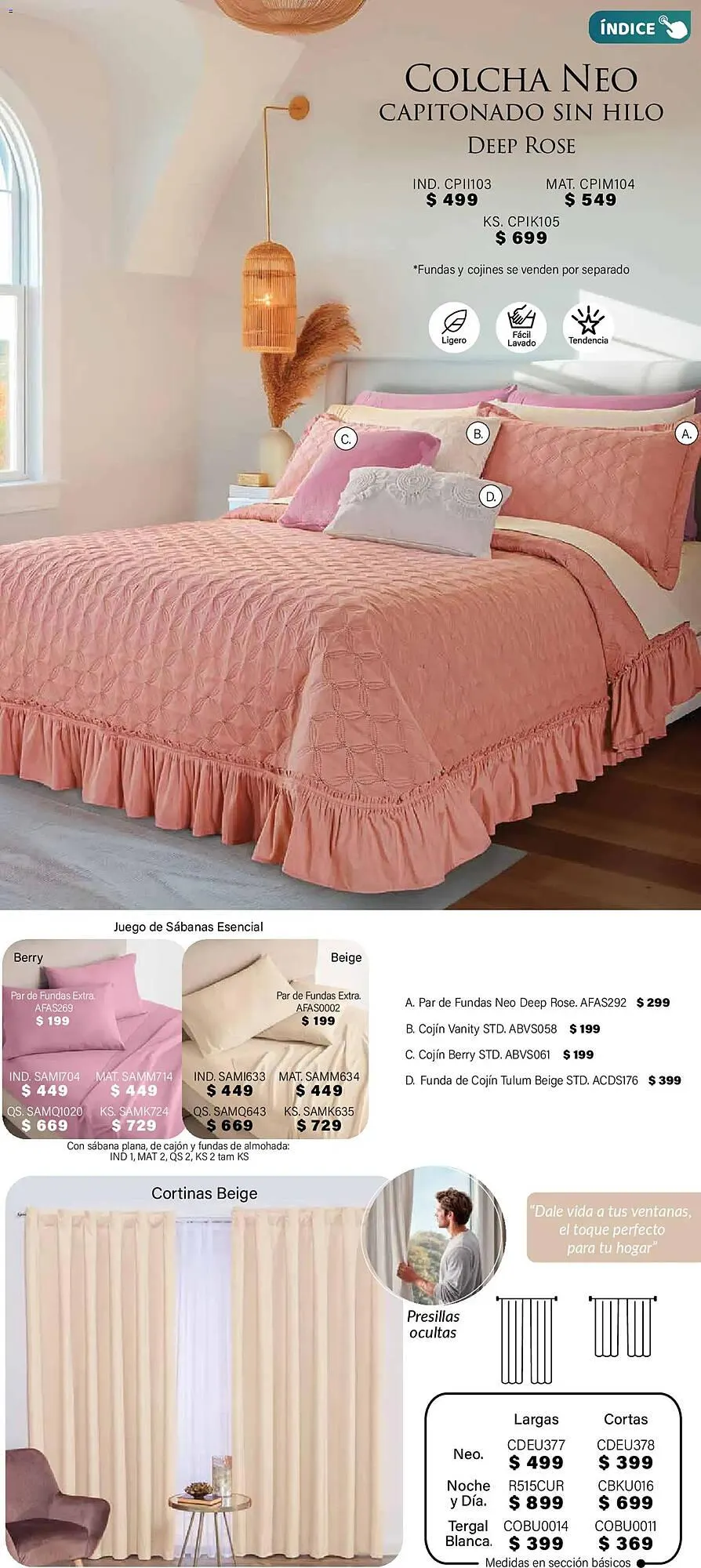 Catálogo de Catálogo Colchas Concord 1 de noviembre al 1 de febrero 2026 - Pagina 64
