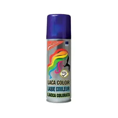 Laca Capilar La Fiesta Color Azul x 125ml