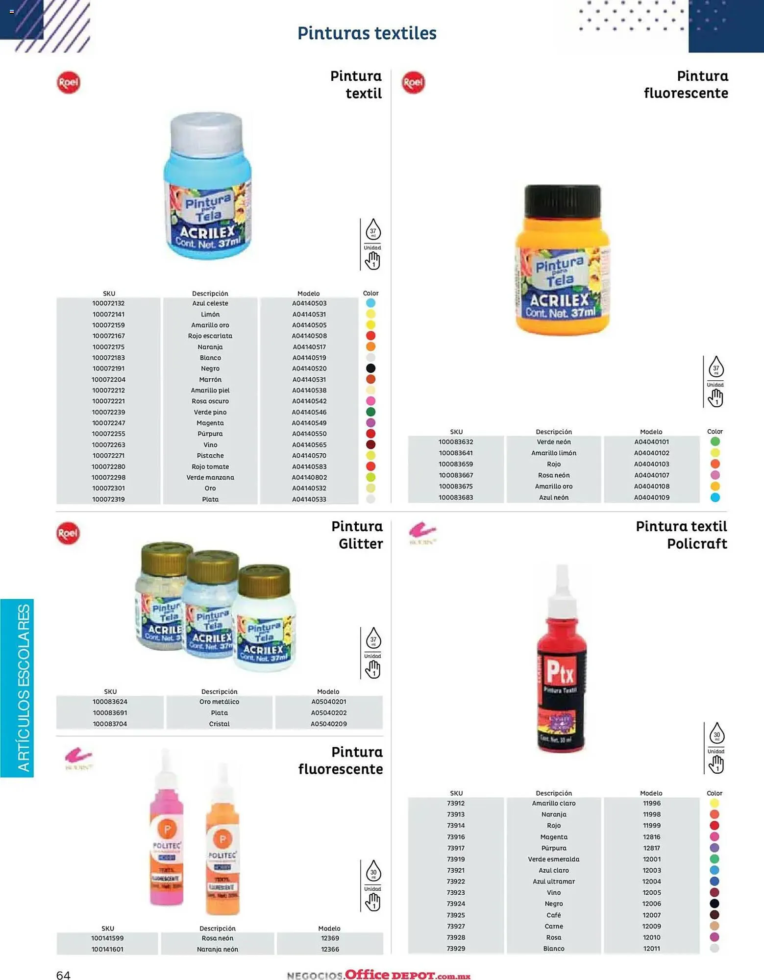 Catálogo de Catálogo Office Depot 12 de enero al 1 de enero 2027 - Pagina 66