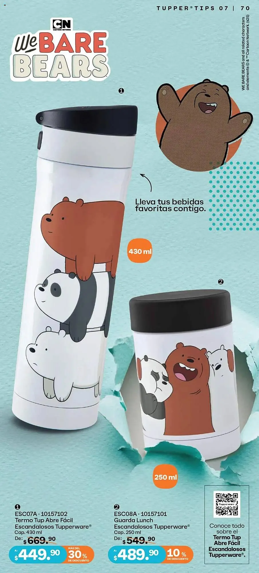 Catálogo de Catálogo Tupperware 16 de junio al 15 de julio 2025 - Pagina 70