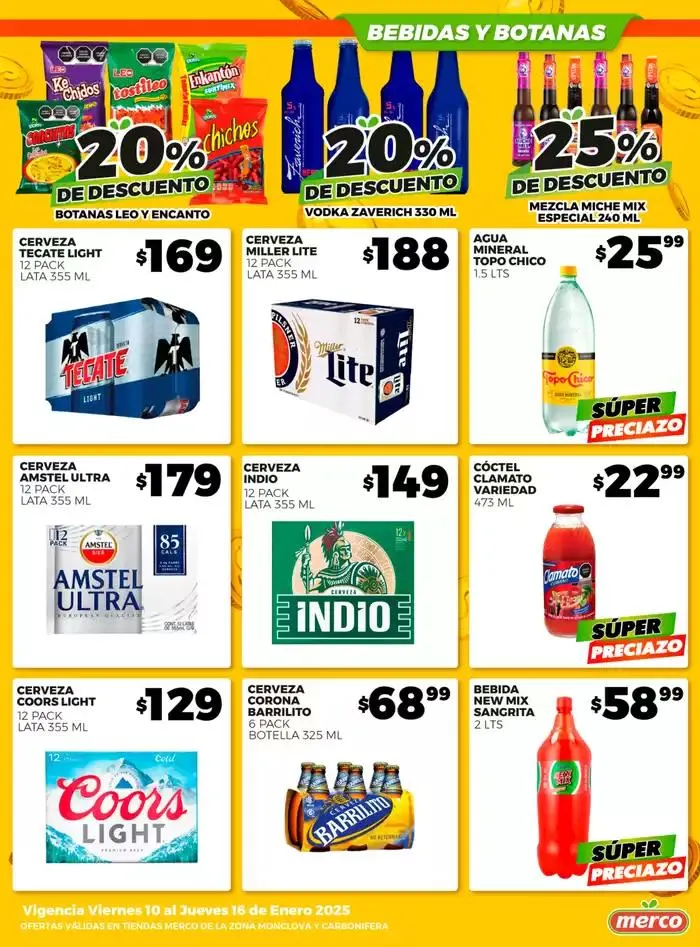 Catálogo de Folleto Merco 10 de enero al 16 de enero 2025 - Pagina 14
