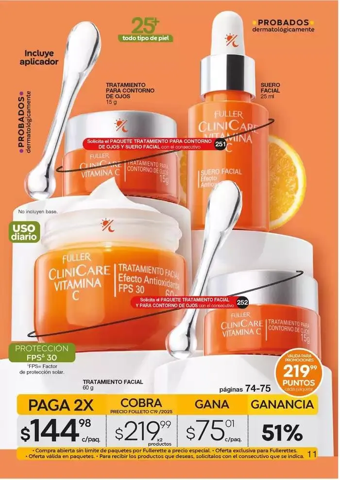 Catálogo de Fuller REVISTA GANA MÁS C19 27 de diciembre al 14 de enero 2025 - Pagina 2