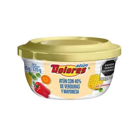 Ensalada de Atún Dolores con Mayonesa Cupcan 135 g