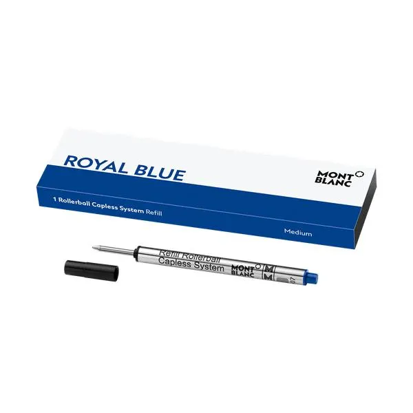 1 recambio para rollerball sin capuchón (M) Royal Blue