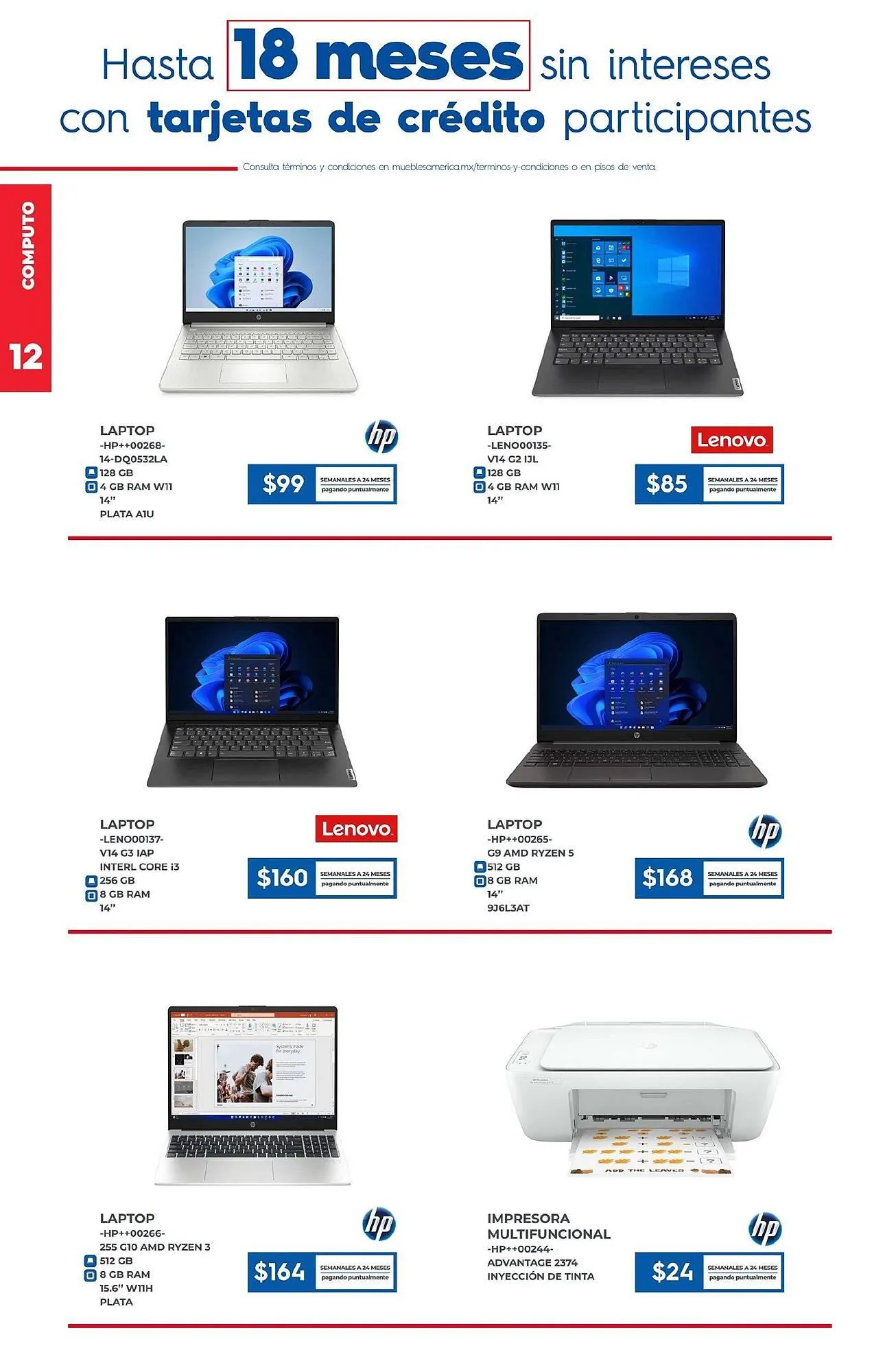 Catálogo de Catálogo Muebles América 21 de julio al 15 de agosto 2025 - Pagina 12